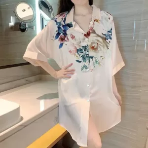 kf-S15648f823e1646feae3edfb566e45982Q-Summer-Casual-Loose-Leopard-Nightdress-Women-Satin-Sleepwear-Shirt-With-Buttons-Turn-down-Collar-Print-Home